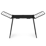 ModernHome BJ-1938 Stojanová teleskopická sušička bielizne 27 m, skladateľná, čierna