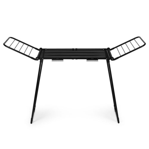 ModernHome BJ-1938 Stojanová teleskopická sušička bielizne 27 m, skladateľná, čierna