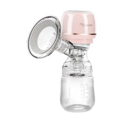 Nukido NK-961 Elektrická odsávačka mateřského mléka třífázová, růžová