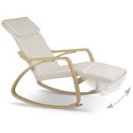 Sofotel 280011 Houpací relaxační křeslo Suzi s nastavitelnou opěrkou nohou, béžové