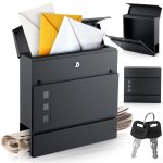 Humberg HM-863 Poštovní schránka 37×37×10,5 cm, antracit 