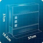 Humberg HM-863 Poštovní schránka 37×37×10,5 cm, antracit 