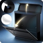 Humberg HM-863 Poštovní schránka 37×37×10,5 cm, antracit 