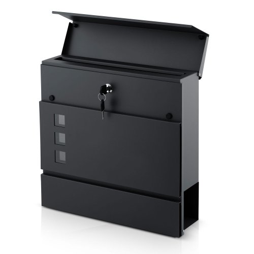 Humberg HM-863 Poštovní schránka 37×37×10,5 cm, antracit 