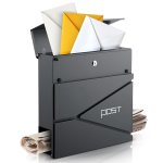 Humberg HM-862 Poštovní schránka 37×37×10,5 cm, antracit 