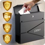 Humberg HM-862 Poštovní schránka 37×37×10,5 cm, antracit 