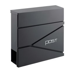 Humberg HM-862 Poštovní schránka 37×37×10,5 cm, antracit 