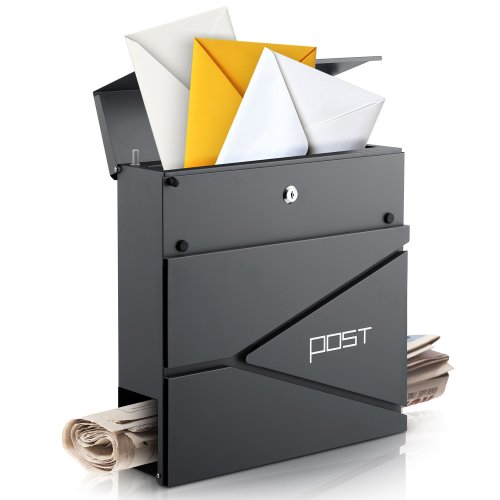 Humberg HM-862 Poštovní schránka 37×37×10,5 cm, antracit 