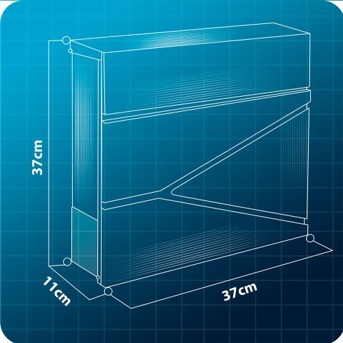 Humberg HM-862 Poštovní schránka 37×37×10,5 cm, antracit 