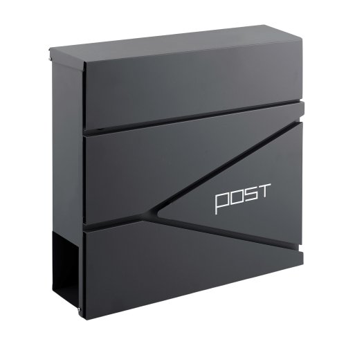 Humberg HM-862 Poštovní schránka 37×37×10,5 cm, antracit 