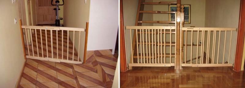 Malatec 8257 Zábrana dveře, schody 72-122 cm výška 68 cm