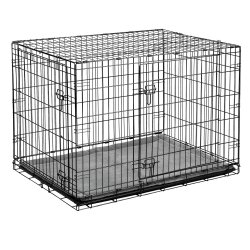 Pethaus PH-202 Kovová klietka pre psov s podložkou 107 × 71 × 77 cm 