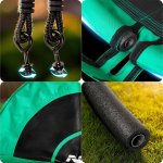 Neo-Sport 1081 Houpačka čapí hnízdo Swingo 100 cm, zelená