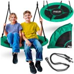 Neo-Sport 1081 Houpačka čapí hnízdo Swingo 100 cm, zelená
