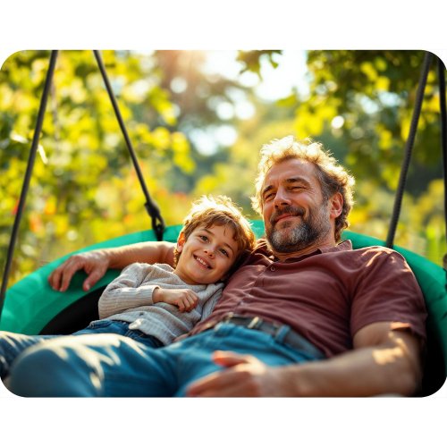 Neo-Sport 1081 Houpačka čapí hnízdo Swingo 100 cm, zelená