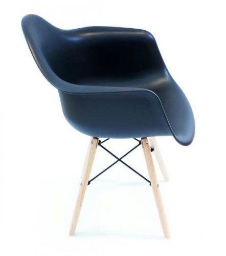APT CA17E Designová židle styl DSW černá