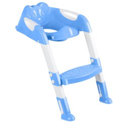 Ricokids 729100 Detská toaletná sedačka so schodíkmi Koala - modrá