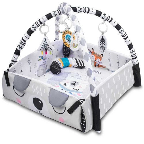 Ricokids 7318 Interaktivní vzdělávací hrací podložka 110 × 100 cm Boho