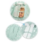 Nukido 740024 Detský teepee s osvetlením – mätový s hviezdami