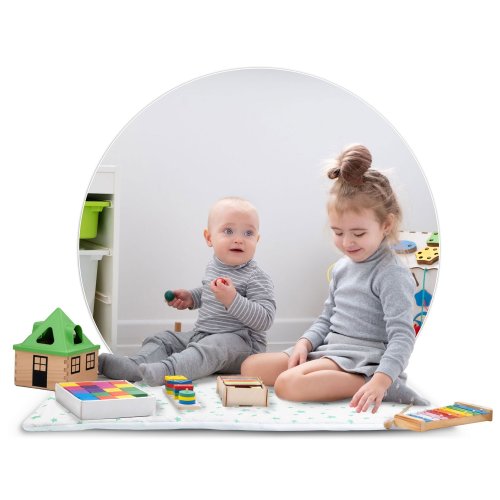 Nukido 740024 Detský teepee s osvetlením – mätový s hviezdami