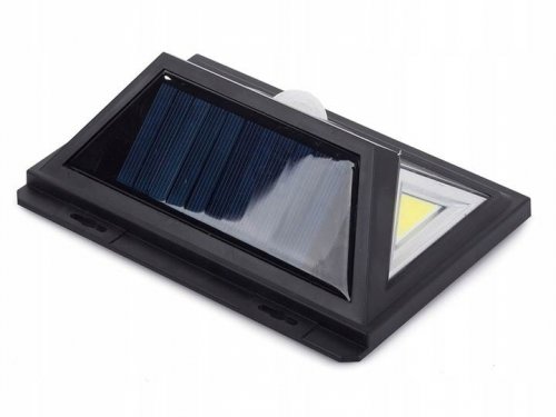 Verk 01389 Solární venkovní 74 LED COB osvětlení s pohybovým senzorem 
