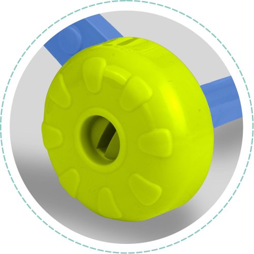 Ricokids 773400 Dětský nákupní vozík 3 v 1, modrý