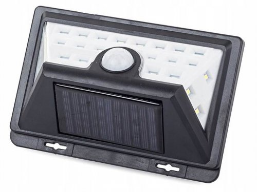 Verk 15532 Solární venkovní 24 LED SMD osvětlení s pohybovým senzorem 