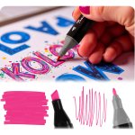 Nukido 791201 Alkoholové fixky s puzdrom, 80 ks