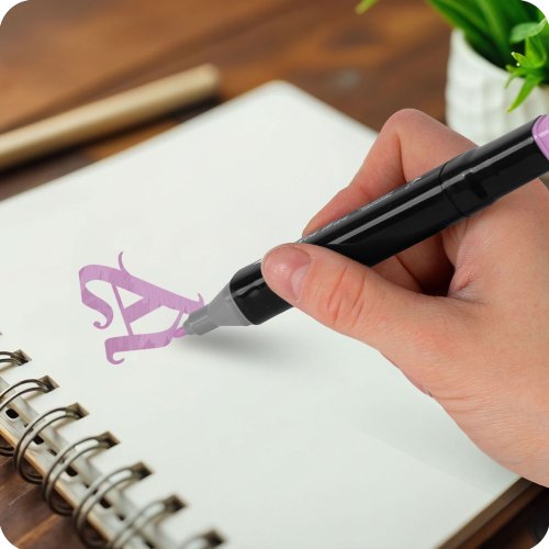 Nukido 791201 Alkoholové fixky s puzdrom, 80 ks