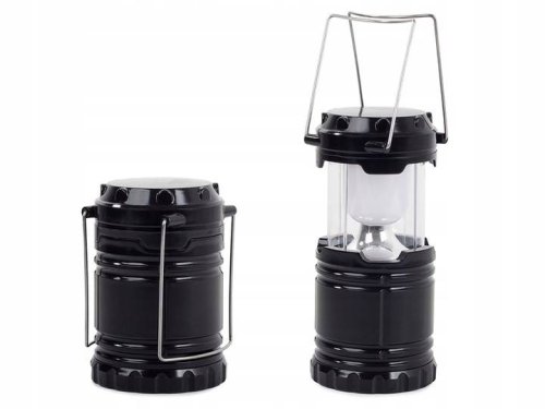 Verk 15545 Kempingová LED lampa skladací čierna