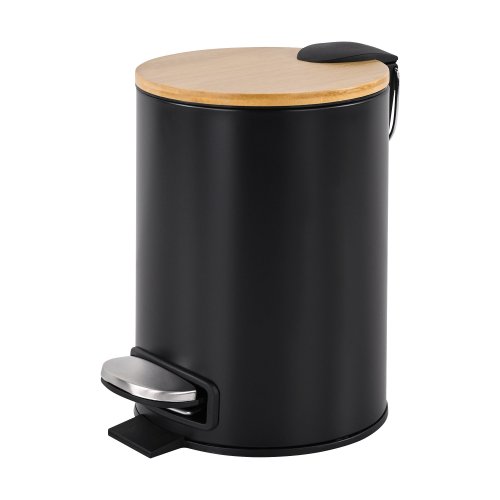 Teesa TSA0407 Koupelnový odpadkový koš 3 l, černý