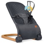 Nukido NK-52 Houpací křeslo s hračkami, antracit