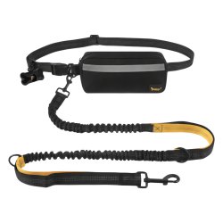 Purlov 24689 Bežecké vodítko s reflexnou taškou na pás, 2 m, do 50 kg