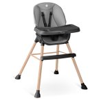 Nukido 701000 Jídelní židlička TILO šedo-černá