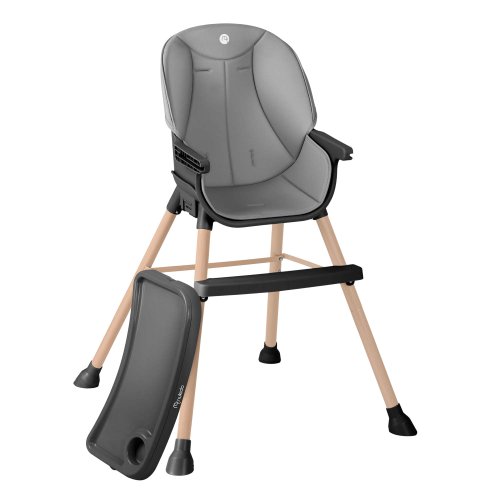 Nukido 701000 Jídelní židlička TILO šedo-černá