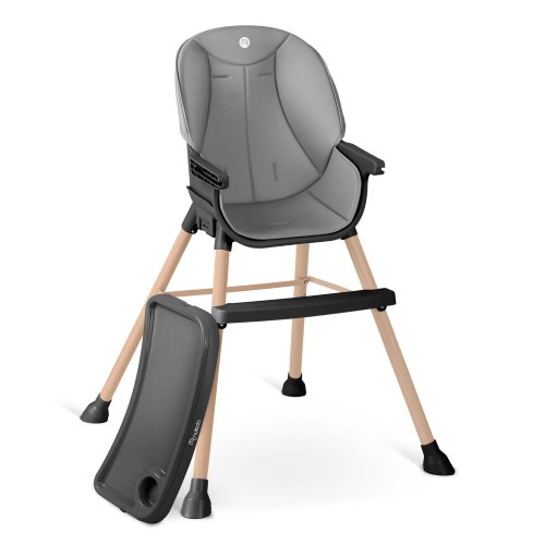 Nukido 701000 Jídelní židlička TILO šedo-černá