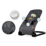 Nukido NK-52 Houpací křeslo s hračkami, šedé