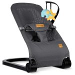 Nukido NK-52 Houpací křeslo s hračkami, šedé