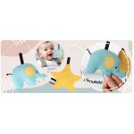 Nukido NK-52 houpací křeslo s hračkami, světle šedé