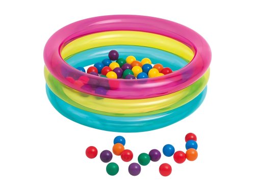 Intex 48674NP Nafukovací bazén s míčky 86 x 25 cm