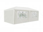 Malatec 7913 Záhradný párty stan 3 x 6 m + 6 bočných stien biely