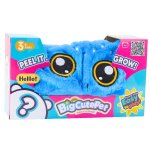 LEAN Toys 28663 Plyšový skákací míč žralok BigCutePet, 50 cm, modrý