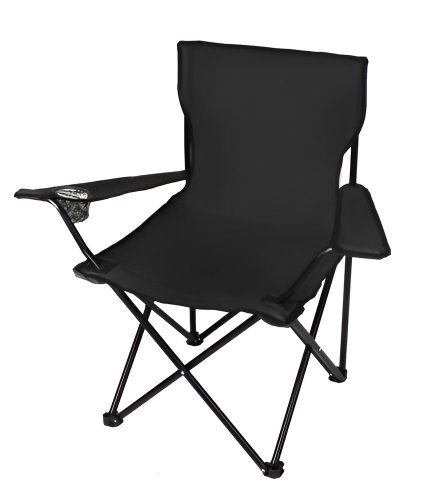 Trizand Relax skladacie kreslo čierne