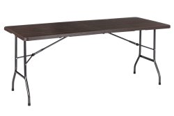 MultiGarden SZK-180B Skládací cateringový stůl 180 cm, hnědý