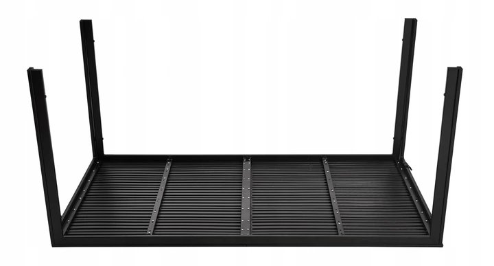 MultiGarden SAK-156 Záhradný stôl pre 6 osôb, 156x78 cm POLYWOOD, čierny