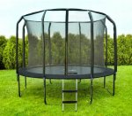 Malatec 7509 Trampolína HQ 366 cm + vnitřní ochranná síť + žebřík