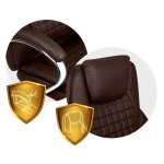 Sofotel 240802 Kancelářské křeslo Batory, eko kůže, hnědé