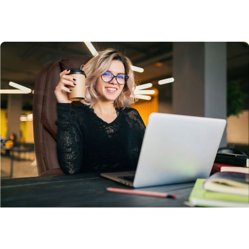 Sofotel 240802 Kancelářské křeslo Batory, eko kůže, hnědé