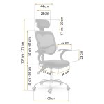 Sofotel 240500 Kancelářská židle Ryga, černá