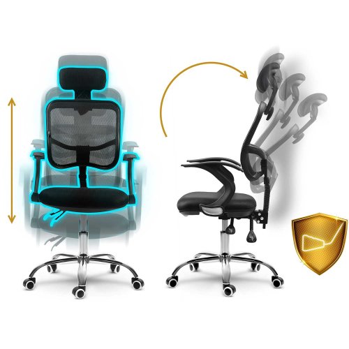 Sofotel 240500 Kancelářská židle Ryga, černá